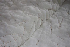 Plys fløjl materiale